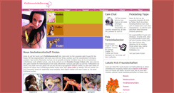 Desktop Screenshot of fickbekanntschaften.com